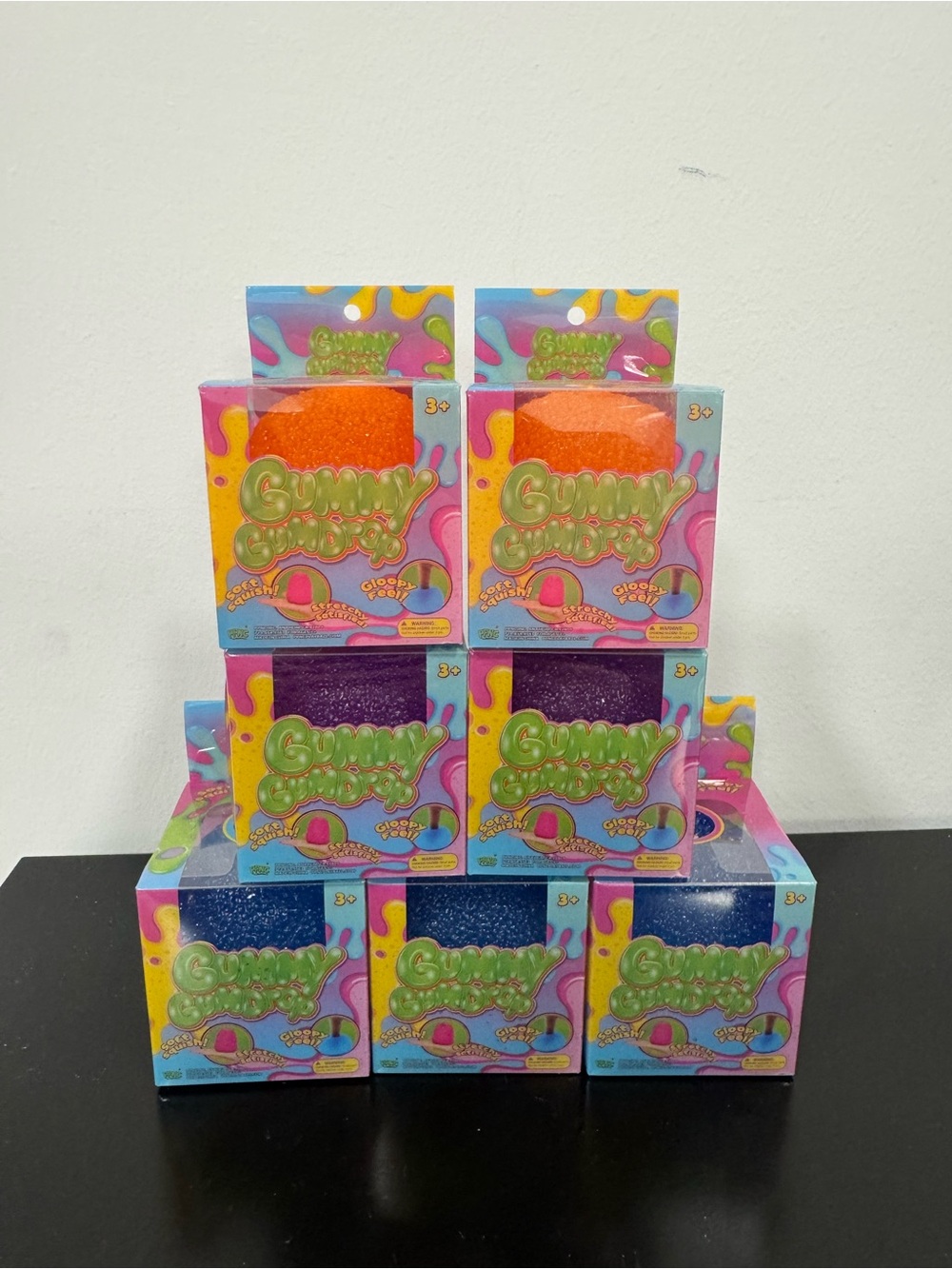 Set of 7 five below gummy gumdrop
